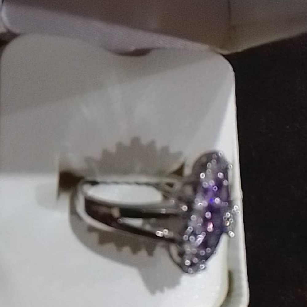 New Amethyst Ring & Earrings Set! - Picture 2 of 5